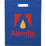 Freedom Heat Seal Non-Woven Tote — Royal Blue (RBL) — decorated front view — 6