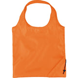 Bungalow Foldaway Shopper Tote Bag — Orange (OR) — blank front view — 18