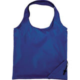 Bungalow Foldaway Shopper Tote Bag — Royal Blue (RBL) — blank product view — 13