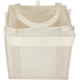 Little Juno Non-Woven Grocery Tote — Cream (CR) — blank front view — 56