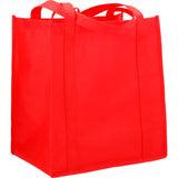 Little Juno Non-Woven Grocery Tote — RED (RE) — blank right angle — 37