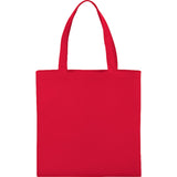 Small Zeus Non-Woven Convention Tote — RED (RE) — blank front view — 10