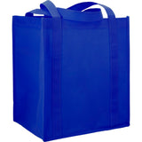 Hercules Non-Woven Grocery Tote — Blue (BL) — blank right angle — 70