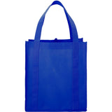 Hercules Non-Woven Grocery Tote — Blue (BL) — blank front view — 69