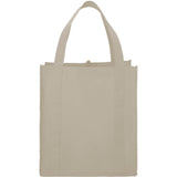 Hercules Non-Woven Grocery Tote — Cream (CR) — blank front view — 60