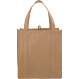 Hercules Non-Woven Grocery Tote — Natural (NA) — blank front view — 44