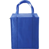 Hercules Flat Top Insulated Grocery Tote — Royal (RYL) — blank back view — 8