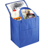Hercules Flat Top Insulated Grocery Tote — Royal (RYL) — blank right angle — 6