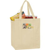 Hercules Insulated Grocery Tote Bag — Cream (CR) — blank product view — 35