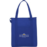 Hercules Insulated Grocery Tote Bag — Royal Blue (RBL) — decorated product view — 4