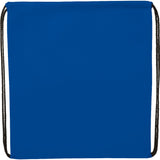 Evergreen Non-Woven Drawstring Bag — Royal Blue (RBL) — blank product view — 30