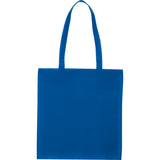 Zeus Non-Woven Convention Tote — Blue (BL) — blank front view — 16