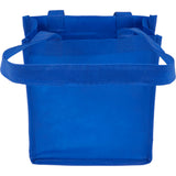 Mini Elm Non-Woven Tote — Blue (BL) — blank front view — 17