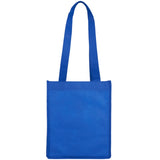 Mini Elm Non-Woven Tote — Blue (BL) — blank front view — 20