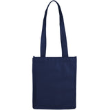 Mini Elm Non-Woven Tote — Navy Blue (NBL) — blank front view — 12