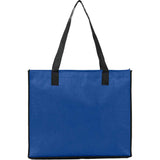 Brooke Recycled Non-Woven Convention Tote — Royal (RYL) — blank back view — 20