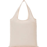 Lightweight All-Purpose 5oz Cotton Canvas Tote Bag — Natural (NT) — blank front view — 5