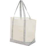 Beacon Recycled Non-Woven All Purpose Tote — Gray (GY) — blank left angle — 17