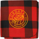 Buffalo Plaid Fleece Blanket SM-8713 — Red/Black (RDBK) — view 3