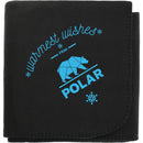 100% Recycled PET Fleece Blanket SM-8798 — Black (BK) — view 1