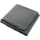 100% Recycled PET Fleece Blanket SM-8798 — Gray (GY) — view 6