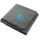 100% Recycled PET Fleece Blanket SM-8798 — Gray (GY) — view 8