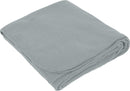 Cozy Fleece Blanket - 50" x 60" Unfolded SM-8799 — Gray (GY) — view 8