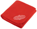 Cozy Fleece Blanket - 50" x 60" Unfolded SM-8799 — Red (RD) — view 5