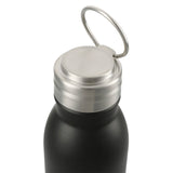 Vida 24oz Stainless Steel Bottle — Black (BK) — blank product view — 10