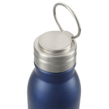 Vida 24oz Stainless Steel Bottle — Navy (NY) — blank product view — 15