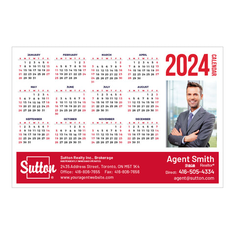 Sutton Year-At-A-Glance Calendars - WHT