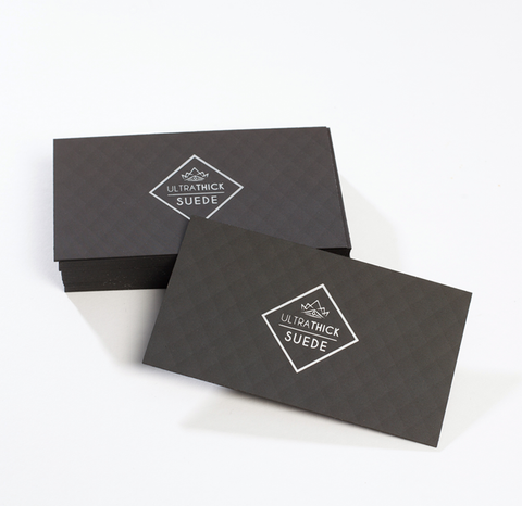 Ultra Thick Suede Cards