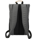 Aft Recycled 15" Computer Rucksack — Charcoal (CA) — blank back view