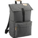 Aft Recycled 15" Computer Rucksack — Charcoal (CA) — blank right angle