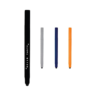 Ambassador Square Ballpoint Stylus custom branded promotional pens