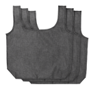 Ash Recycled PET 3-Pack Shopper Totes custom branded promotional totes