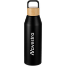 Aspen 24 oz Recycled Bottle w/ FSC® 100% Bamboo Lid custom branded promotional drinkware