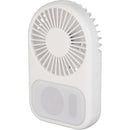 Audio Breeze Desktop Fan with Bluetooth Speaker 7195-76 White (WH) supplier blank product view 2