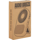 Audio Breeze Desktop Fan with Bluetooth Speaker 7195-76 White (WH) supplier blank product view 6
