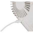 Audio Breeze Desktop Fan with Bluetooth Speaker 7195-76 White (WH) supplier blank product view 9