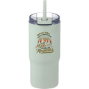 Auxo 24 oz Vacuum Insulated Straw Tumbler custom branded promotional drinkware