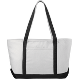 Baltic 18oz Cotton Canvas Zippered Tote custom branded promotional totes — 1