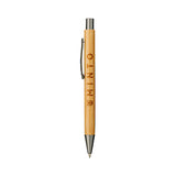 Bamboo Quick-Dry Gel Ballpoint custom branded promotional pens — 1