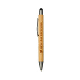 Bamboo Quick-Dry Gel Ballpoint Stylus custom branded promotional pens — 1