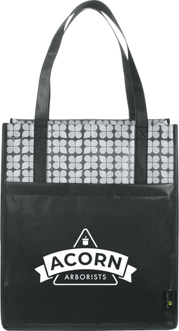 Big Grocery Laminated Non-Woven Tote custom branded promotional totes