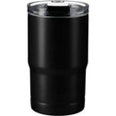Bluff 12oz Vacuum Tumbler & Cooler — Black (BK) — blank front view