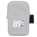 Bottle Buddy Water Bottle Pouch — Gray (GY) — decorated front view
