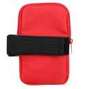 Bottle Buddy Water Bottle Pouch — Red (RD) — blank back view