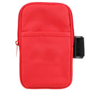 Bottle Buddy Water Bottle Pouch — Red (RD) — blank front view