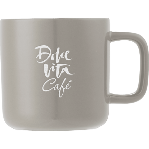 Boulder 12 oz Ceramic Mug custom branded promotional drinkware